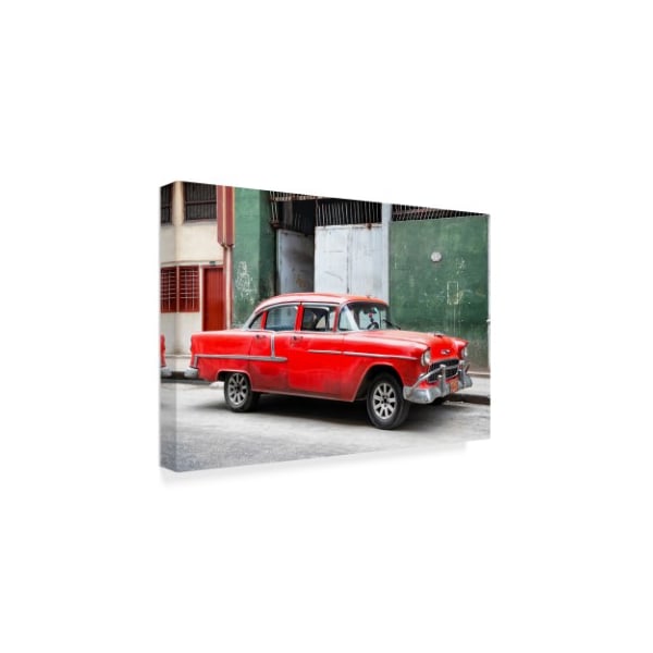 Philippe Hugonnard 'Red Chevy' Canvas Art,30x47